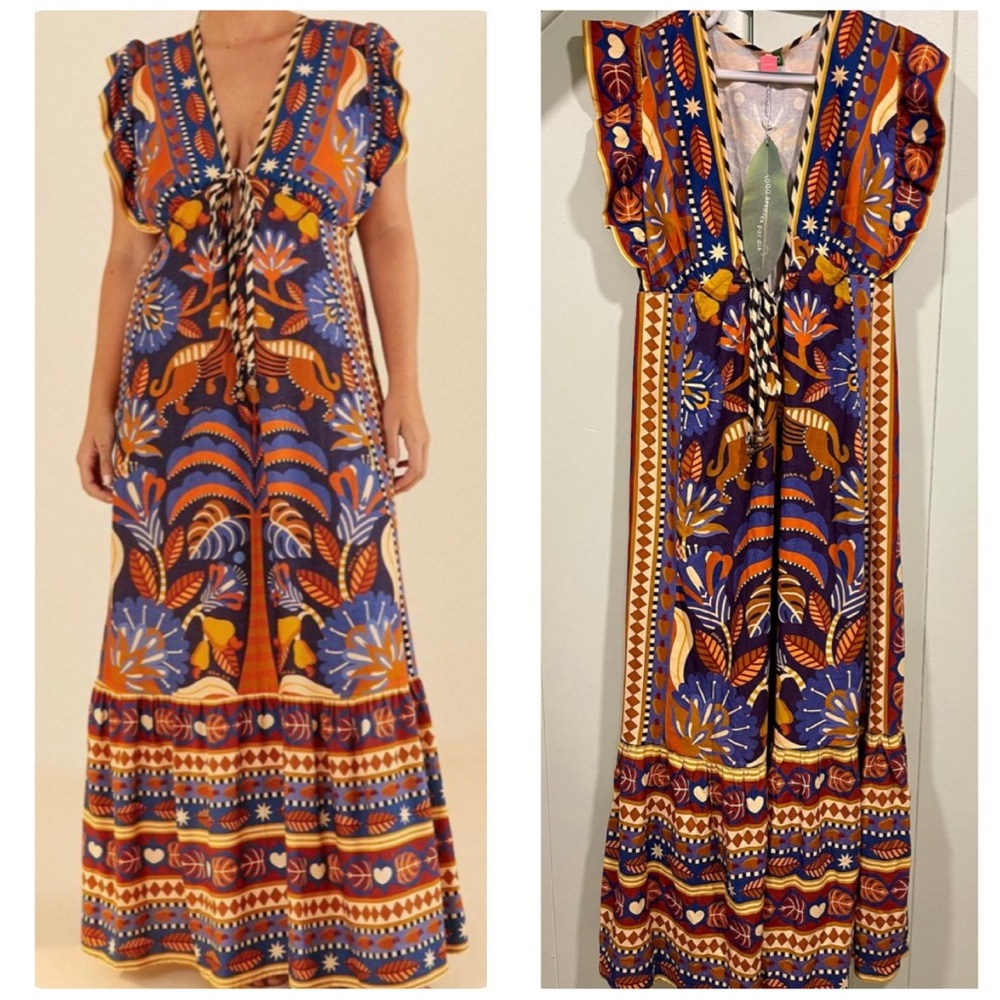 SOLD ** FARM Rio Graphic Jungle NWT Medium